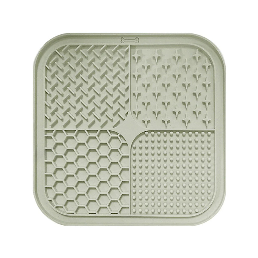Tapis de léchage en silicone pour chien - dimensions et format du produit